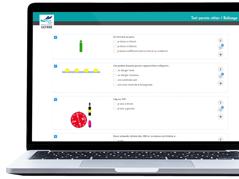 passage code permis bateau pays basque 64 avec bateau ecole ulysse bayonne anglet biarritz
